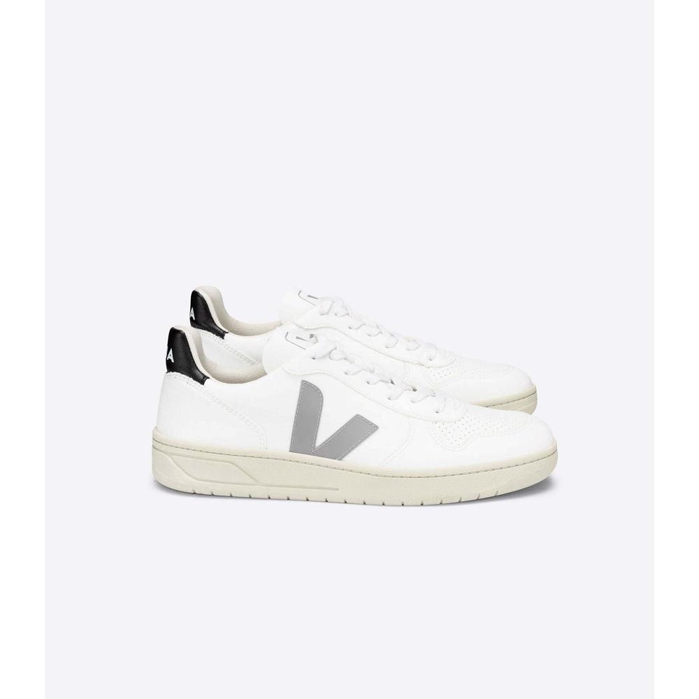 Veja V-10 CWL Schoenen Dames White/Grey/Black | BE 576OKI